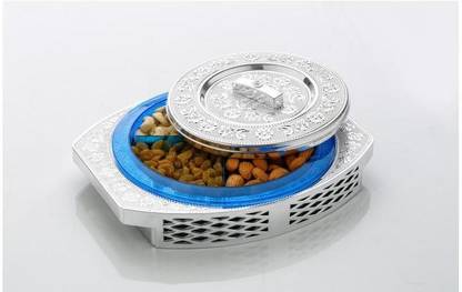 jhaboos Dry Fruit Box Random Color serving set (Pack of 1) Storage Box