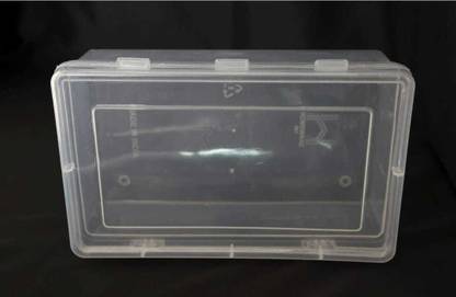Homeware Multipurpose Plastic Rectangular Organizer Storage Container Box (pack of 4) Storage Box