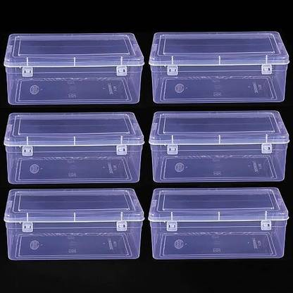 PMW Plastic Storage Box for Multipurpose Things - Keeper 55 - Pack of 6 Storage Box