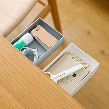 STEFLON Under Table Drawer-Hidden Self Storage Box