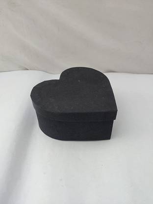 sheer creations Storage Box || Cardboard Box || Heart shape gift hamper box ||MDF tray Storage Box