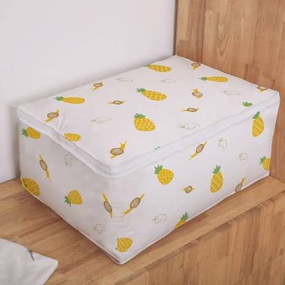 ASHV ENTERPRISE Foldable Super Soft Standard Size Blanket Cover for Comforter Storage Box