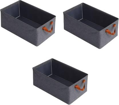 VENDIFY 3 PCS Cloth Organizer for Wardrobe Cloth Storage Box saree cover storage bags clothes organiser cloth storage bag storage box for clothes cloth storage storage organizer box for cupboard