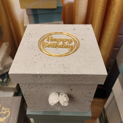 Wrapster Creations WRAPSQR6X6X6 Storage Box