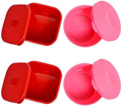 MMR INDIA Snap-Tight Containers for Food, Kitchen, Freezer Storage, Nestable, Stackable Storage Box