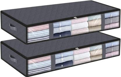 Luranol Storage Bags, Clothes Storage,Under bed Storage Containers With Durable Handles Storage Box