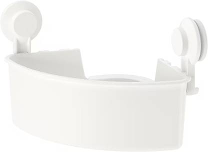 IKEA Corner shelf unit with suction cup, white Storage Box