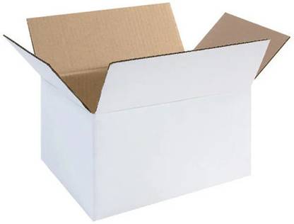 MSVIJAY Brown Corrugated Box Storage Box