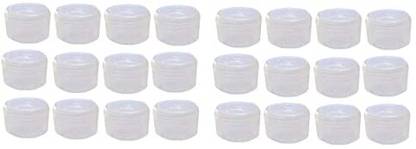 PMW Mini Dabbi Pack Of 24 - Tiny Round Boxes For Storage - Small Tiny Containers Storage Box