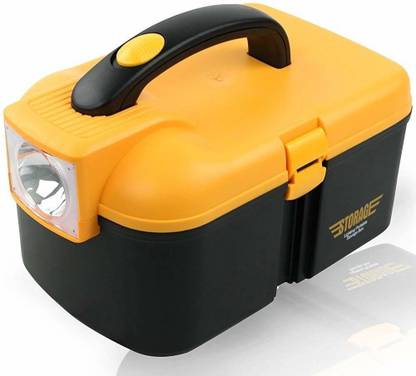 kidsclue Battery Operated Lighting Multifunctional Storage Box with LED Torch Storage Box