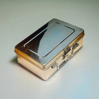 JOWEL Stainless Steel Storage Box / Cash Box - 8" Small Storage Box
