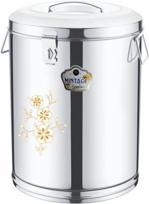 Mintage 22 Gauge Stainless Steel Laser Kunda Pawali ( 12 No.) KPLHV-12laser 12 L Drum