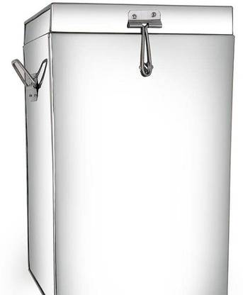 Rajali Tin Deep Storage Box | Grocery Container Box With Plain 10 Kg | Rice Drum Containers 10 L Drum
