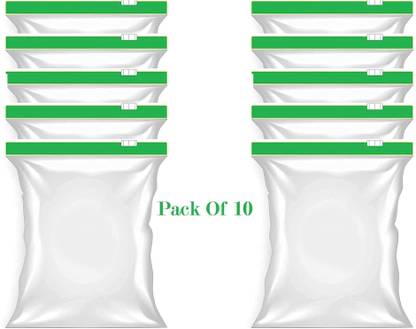 Effigy Onlinehub Zip Lock Reusable Pouch Vegetable Fruit Food Frize Storage Zipper Bag Plastic Storage Pouch