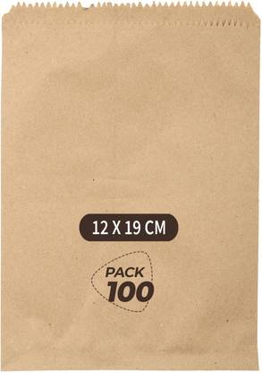 Raga Plus Flat Brown Kraft Paper Cover Medium Size Medical Cover 12CMX19CM Paper Storage Pouch