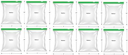 Paysar Zip Lock Reusable Slider Fruit Vegetable Food Freeze Storage Bag Zipper Pouch Plastic Storage Pouch