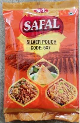 Safal 7*5 Silver Plated Storage Pouch