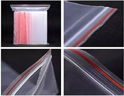 ShreeBalaji ShreeBalaji Ziplock Covers Pouch Bags 4 x 5 inches Packing Bag Polypropylene Storage Pouch