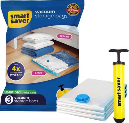 Smart Saver SSB-JUMBO3(70x100cm) High Volume Storage Vacuum Bags