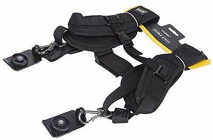 Hiffin Double Sling Strap For Two Nikon Canon Sony Pantex For DSLR Camera Strap
