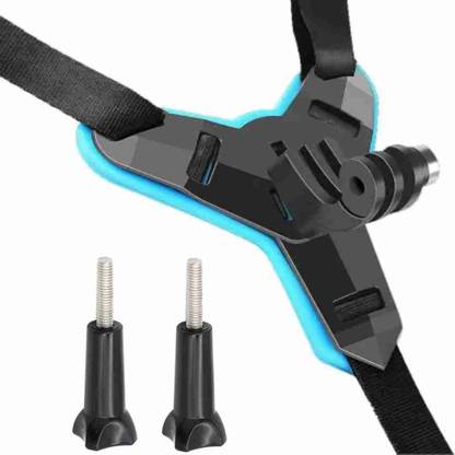 quikprof Fixing Bracket Motorcycle Helmet Chin Holder Integrated Helmet Belt for Gopro Strap
