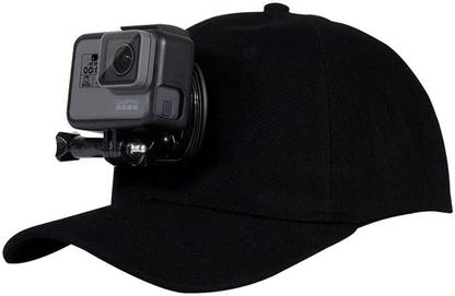 Axcess Cap Clip Baseball Hat with Quick Release Buckle Mount for GoPro Hero 11/10/9 Strap