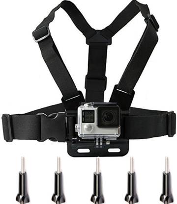 quikprof Chest Strap ,With 5pieces of Screws For Gopro Strap
