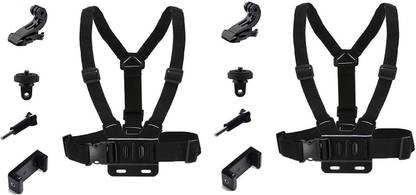 Auslese Mobile Phone Chest Strap Mount Chest Harness Holder for Group VLOG/POV (2 Pack) Strap