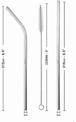 SpadeAces Straight Drinking Straw