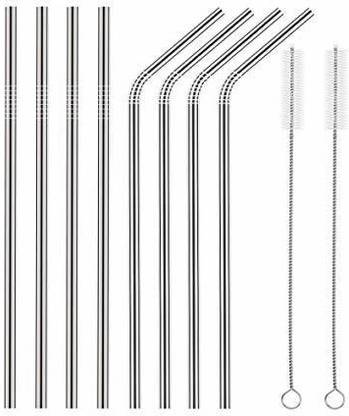 ABlue Clipper Bent Drinking Straw