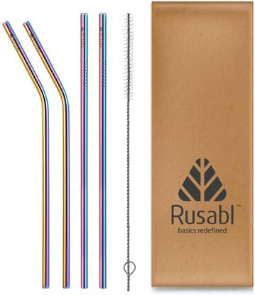 Rusabl Bent Drinking Straw