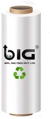 BIPLPACTECH 45 cm 656 ft Oxo-Biodegradable Packing Material (Pack of 1) Transparent stretch film roll