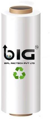 BIPLPACTECH 15 cm 328 ft Oxo-Biodegradable Packing Material (Pack of 1) Transparent stretch film roll