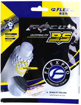 FLEX PRO FPRO 95 BADMINTON STRING (PK of 4) 0.7 Badminton String - 10 m