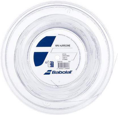 BABOLAT RPM Hurricane 200M Tennis Racquet String Gauge 130/16 0 Tennis String - 200 m