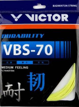 VICTOR VBS-70 High Resilience Badminton String 0.7 Badminton String - 10 m