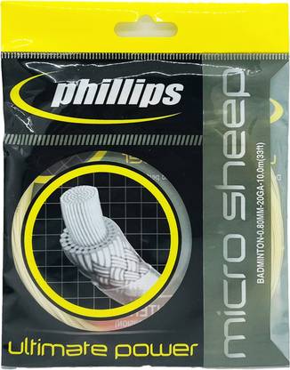 Phillips MICROSHEEP BADMINTON RACKET STRING 0.8 Badminton String - 10 m