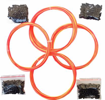 MV Sports Badminton String 4 piece with nipples 0.7 Badminton String - 9 m