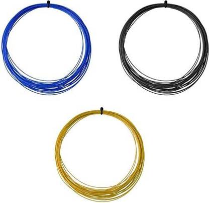 JRYU High Resilience Batminton String 0.7 Badminton String - 9 m