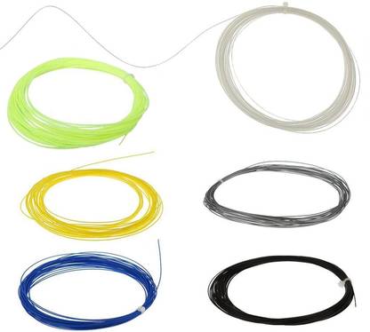JRYU Badminton Bat Rackets String 0.7 Badminton String - 9 m