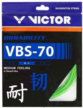 VICTOR VBS-70 High Resilience Badminton String 0.7 Badminton String - 10 m