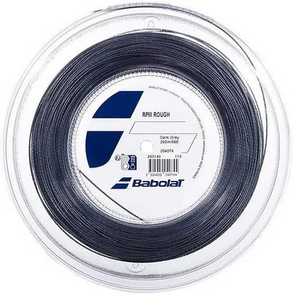 BABOLAT RPM Rough 200M Tennis Racquet String Gauge 130/16 0 Tennis String - 200 m