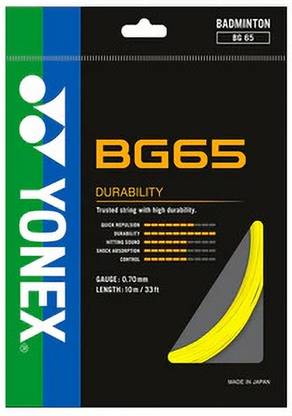 YONEX Bg 65 durability 0.7 Badminton String - 10 m