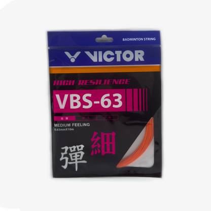 VICTOR VBS-63 High Resilience 0.63 Badminton String - 10 m