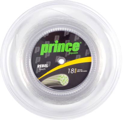 PRINCE SQ REBEL TOUCH18 100M RL TRANS 1.2 Squash String - 330 ft