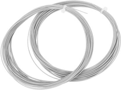 HASTHIP Replacement Badminton Racket Strings for 2 Rackets String Repair Kit Accessories 0.78 Badminton String - 10 m