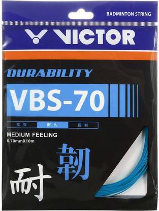VICTOR VBS-70 High Resilience Badminton String 0.7 Badminton String - 10 m