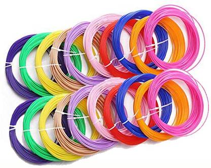 Red Champion Badminton Racket String (Wire) (Pack of 20) 0.7 Badminton String - 10.3 m