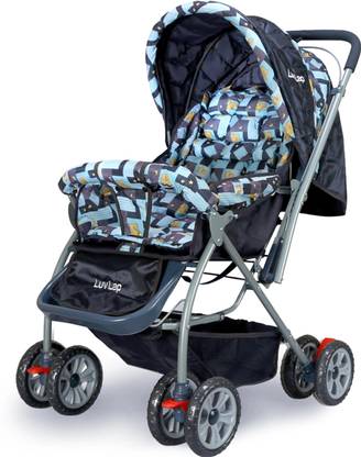LuvLap Starshine Stroller/Pram, Easy Fold for Newborn Baby/Kids, 0-3 Years, Stroller