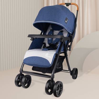 R for Rabbit PoppinsJoy Stroller with 5 Point Safety Harness | Compact Fold & Travel Friendly Stroller